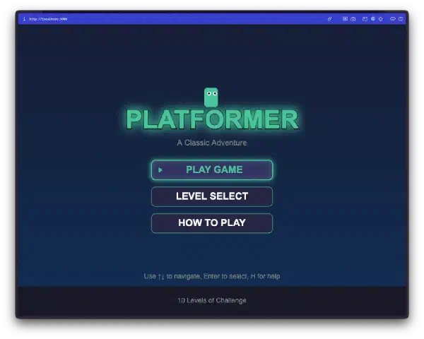30 Days of Vibe Coding - Day 1 - Platformer