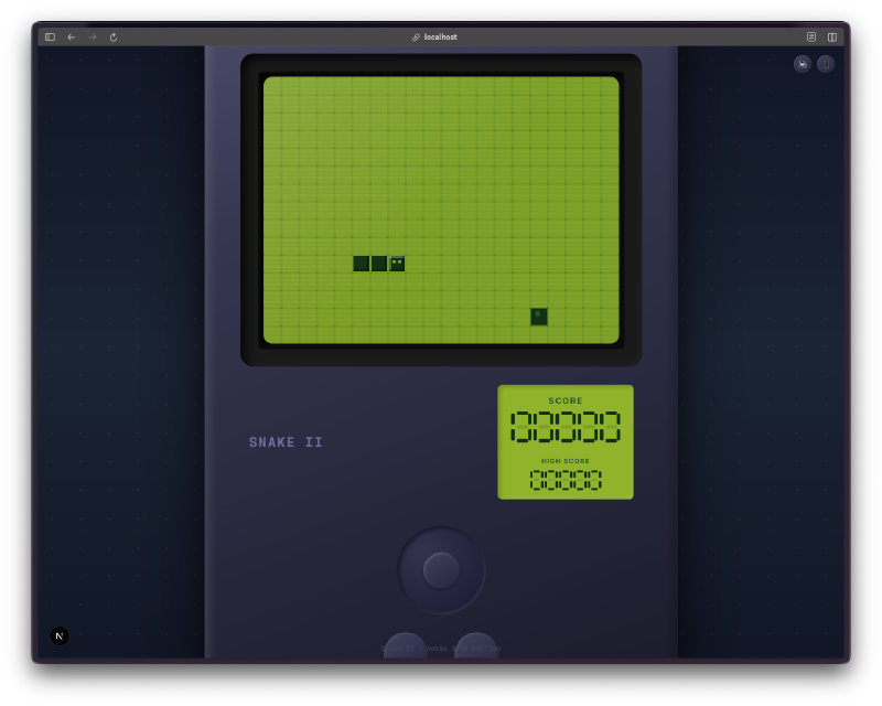 Gameplay with LCD grid
