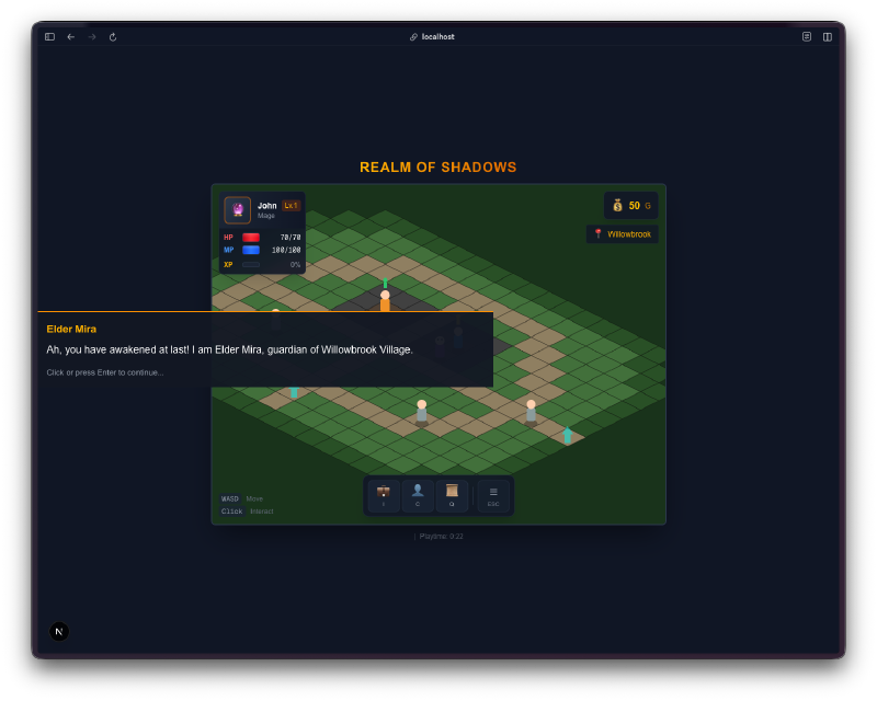 Dialogue PNJ avec l&rsquo;Ancienne Mira