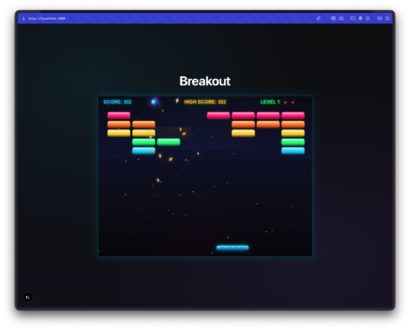 Advanced level with sparse brick layout