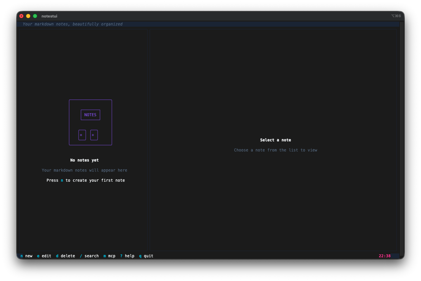30 Days of Vibe Coding - Day 8 - NotesTUI