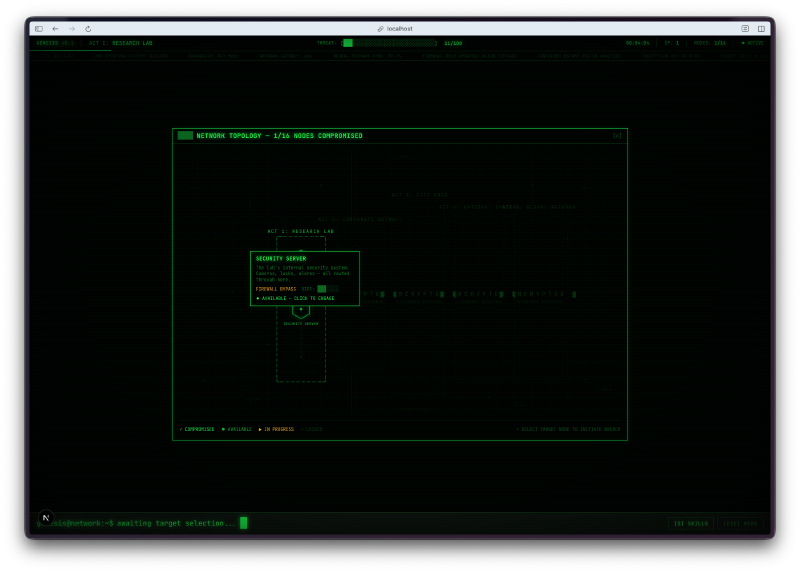 Map with security popup
