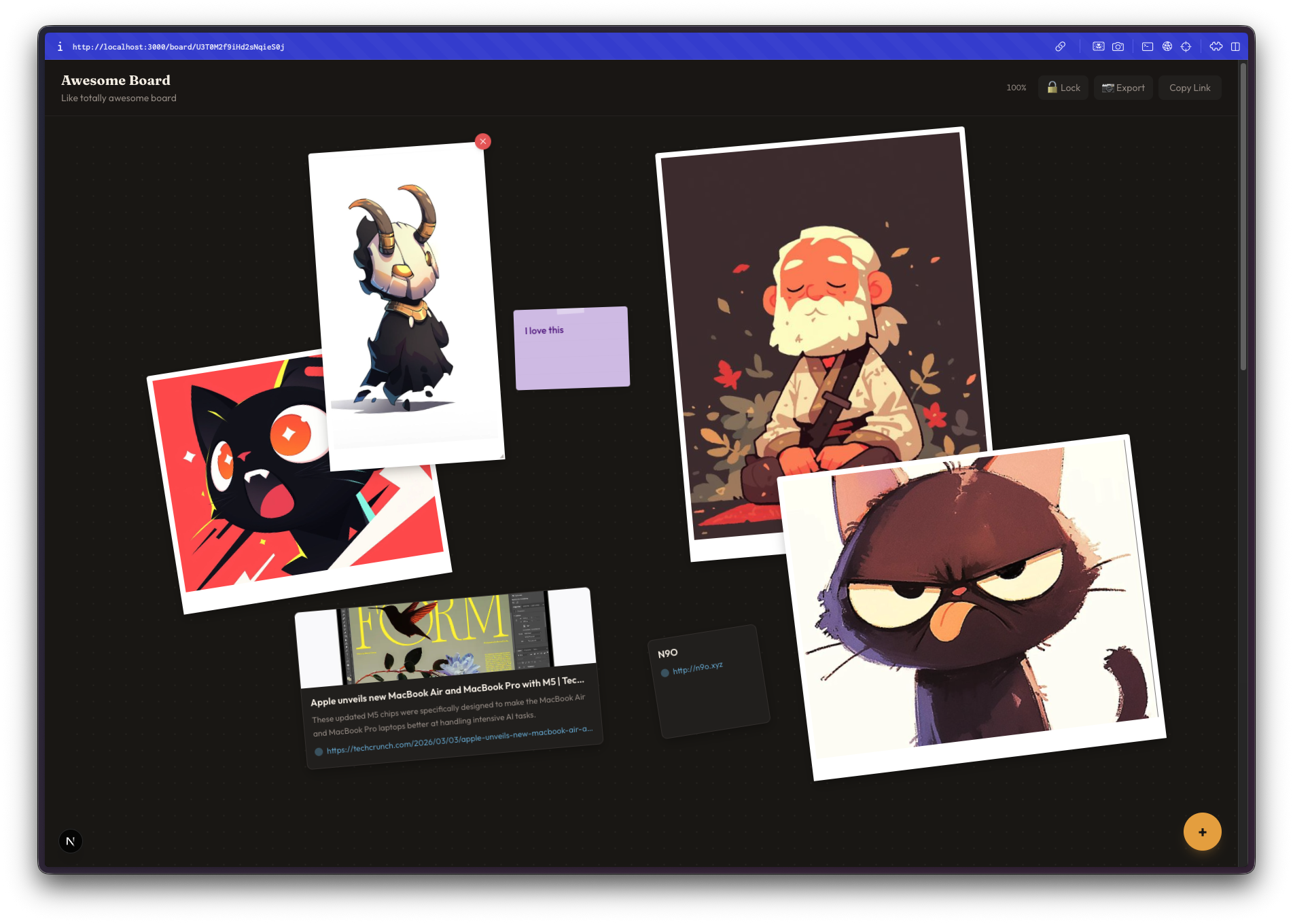 30 Days of Vibe Coding - Day 20 - MoodBoard