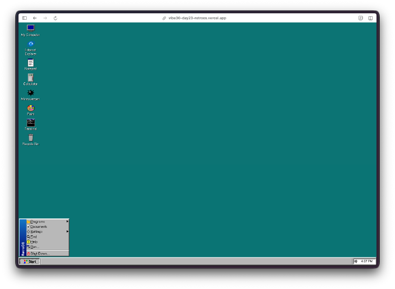 Start menu