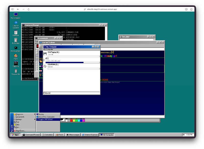 My Computer file browser