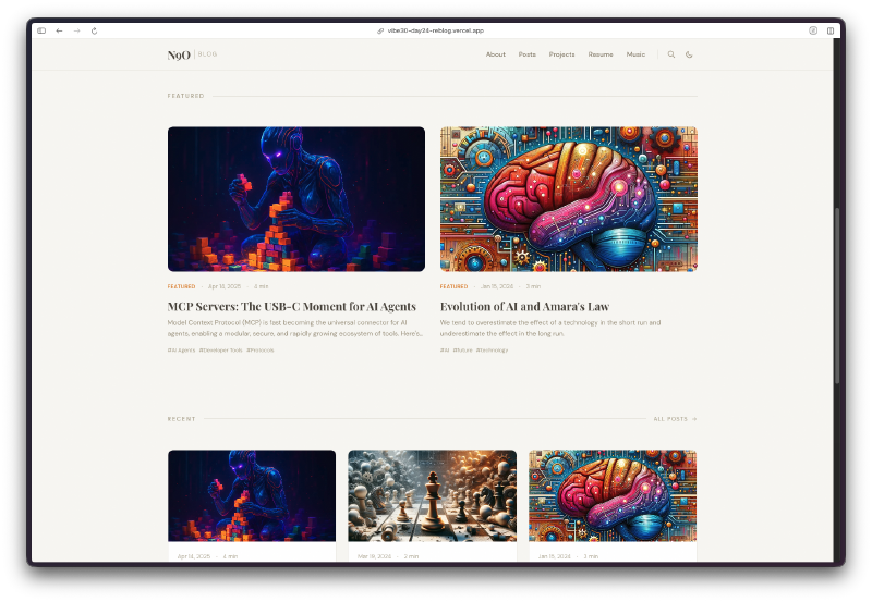 Light mode featured posts