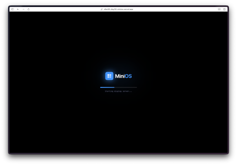 miniOs desktop
